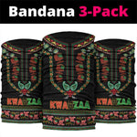 Personalized Afro-American Kwanzaa Neck Gaiter Dashiki Mix Paisley Pattern LT14