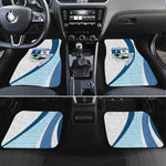 Afro Liberia Monrovia Capital Car Mats African Pattern Curves Style