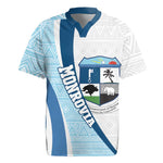 Afro Liberia Monrovia Capital Rugby Jersey African Pattern Curves Style