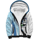 Afro Liberia Monrovia Capital Sherpa Hoodie African Pattern Curves Style