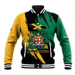 Jumieka Independence Day Baseball Jacket Jamaica One People, One Nation