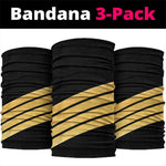 Jumieka Independence Day Neck Gaiter Out Of Many, One People Gold Color - African Pride
