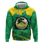 Custom Afro Jamaica Cricket Hoodie Go Champions Tallawahs Grunge Style