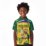 South Africa Cricket Kid Polo Shirt 1st Champions World Cup Proud Of Our Boys