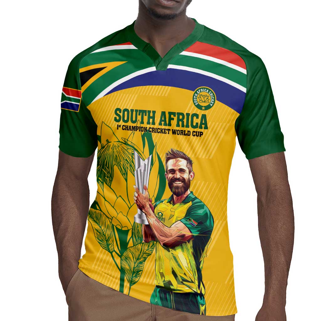 South Africa Cricket Rugby Jersey 1st Champions World Cup Proud Of Our Boys