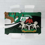 Nigeria Independence Day Tablecloth Happy 64 Years Of Anniversary African Pattern