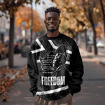 South Africa Freedom Day Sweatshirt Nelson Mandela With Map