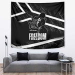 South Africa Freedom Day Tapestry Nelson Mandela With Map