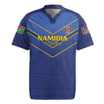 Custom Namibia Cricket Rugby Jersey 2024 Go Eagles African Pattern