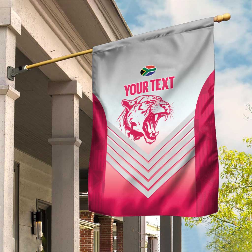 South Africa Rugby Custom Garden Flag Come On Puma African Pattern