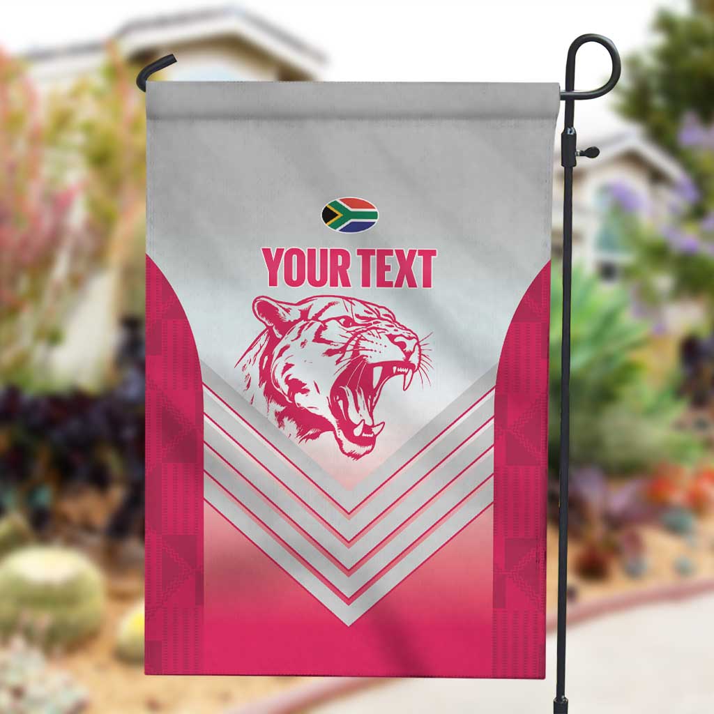 South Africa Rugby Custom Garden Flag Come On Puma African Pattern