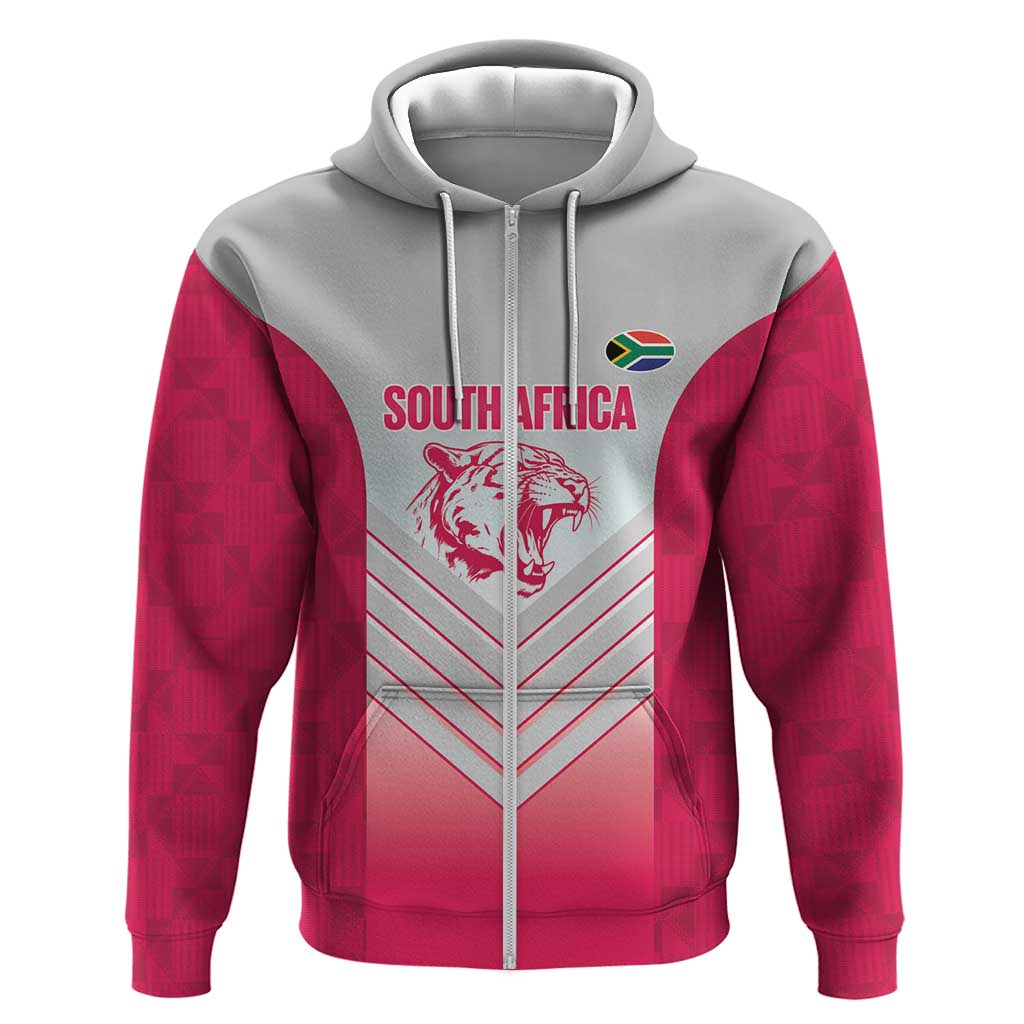 South Africa Rugby Custom Hoodie Come On Puma African Pattern