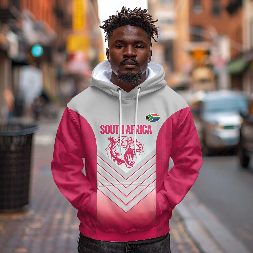 South Africa Rugby Custom Hoodie Come On Puma African Pattern