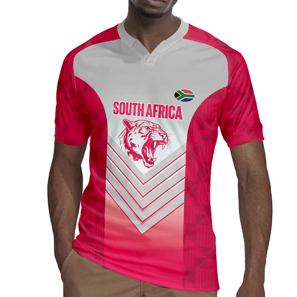 South Africa Rugby Custom Rugby Jersey Come On Puma African Pattern