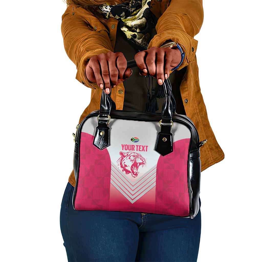 South Africa Rugby Custom Shoulder Handbag Come On Puma African Pattern