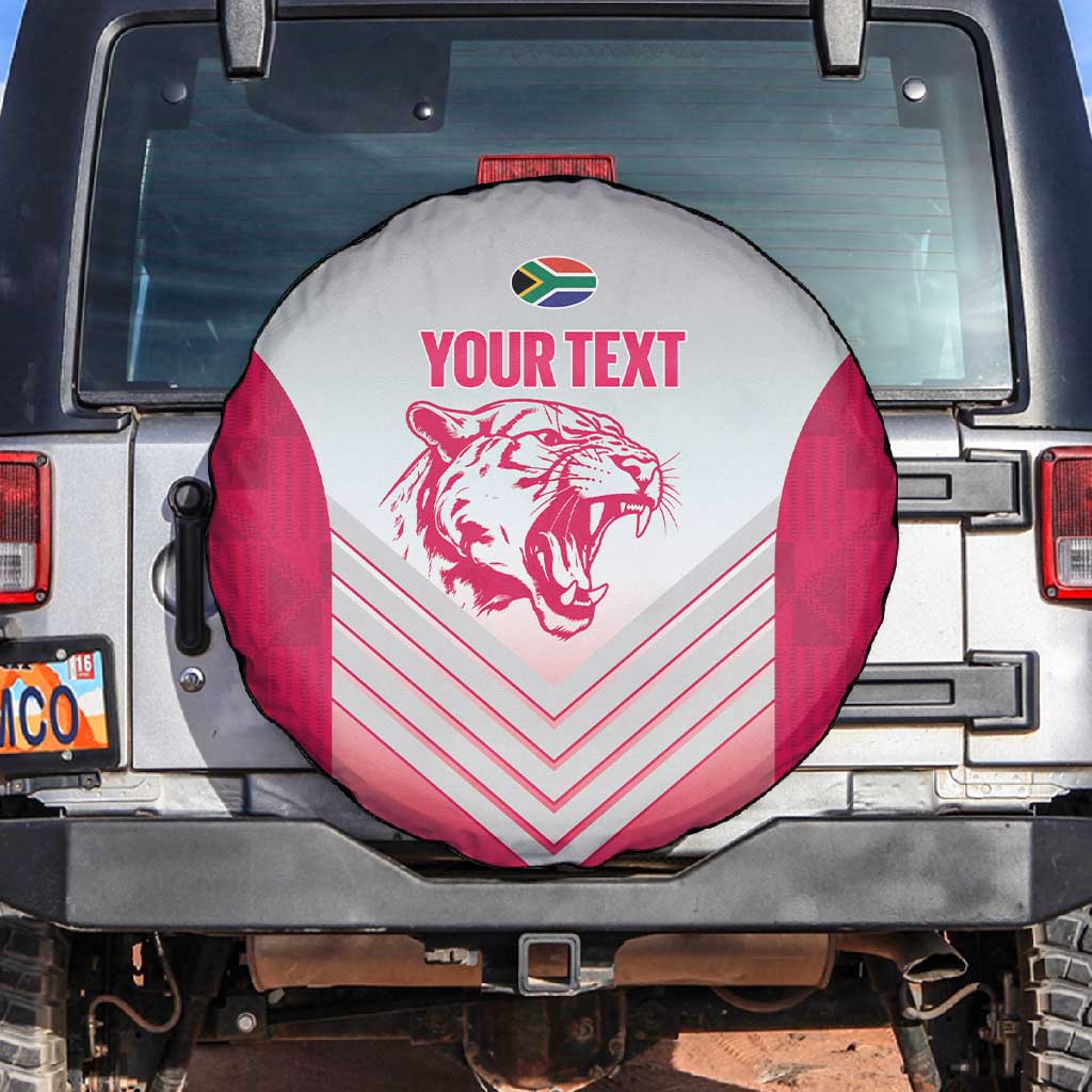 South Africa Rugby Custom Spare Tire Cover Come On Puma African Pattern
