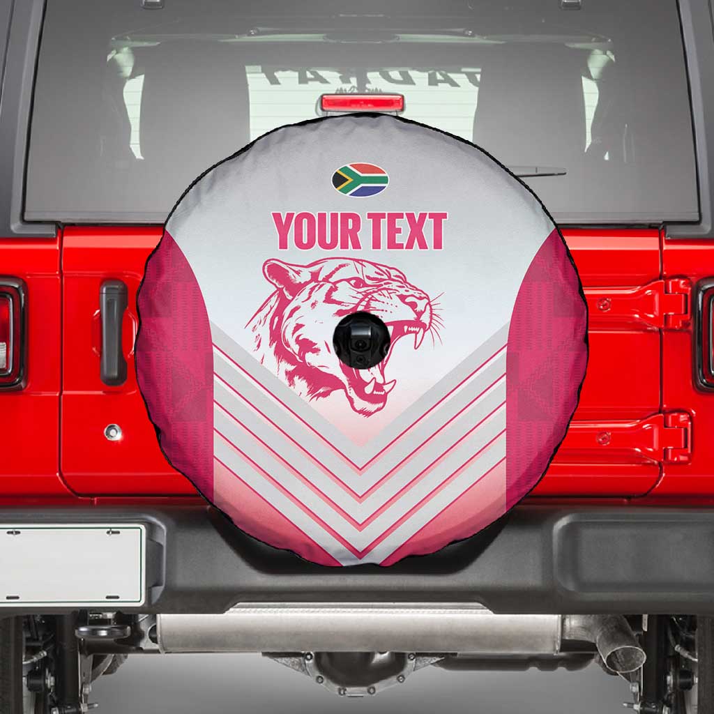 South Africa Rugby Custom Spare Tire Cover Come On Puma African Pattern