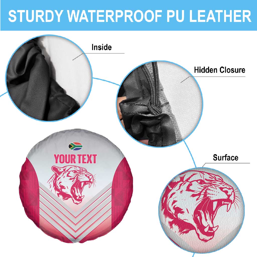 South Africa Rugby Custom Spare Tire Cover Come On Puma African Pattern