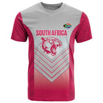 South Africa Rugby Custom T shirt Come On Puma African Pattern