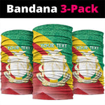 Personalised Guinea Independence Day Neck Gaiter Happy 2 October Guinee Coat Of Arms LT14