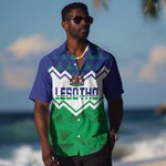 Personalised Lesotho Independence Day Hawaiian Shirt Naha ea Lesotho Proud