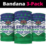 Personalised Lesotho Independence Day Neck Gaiter Naha ea Lesotho Proud LT14