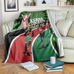 Afro Athletics Kenya Blanket Olono Maasai Shield Running Way - African Pride