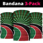 Afro Athletics Kenya Neck Gaiter Olono Maasai Shield Running Way - African Pride