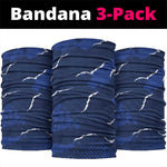 Cape Verde Football Neck Gaiter Blue Sharks Sporty - African Pride