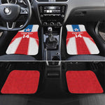 Custom Lone Stars Car Mats Liberia Football - Sporty Style