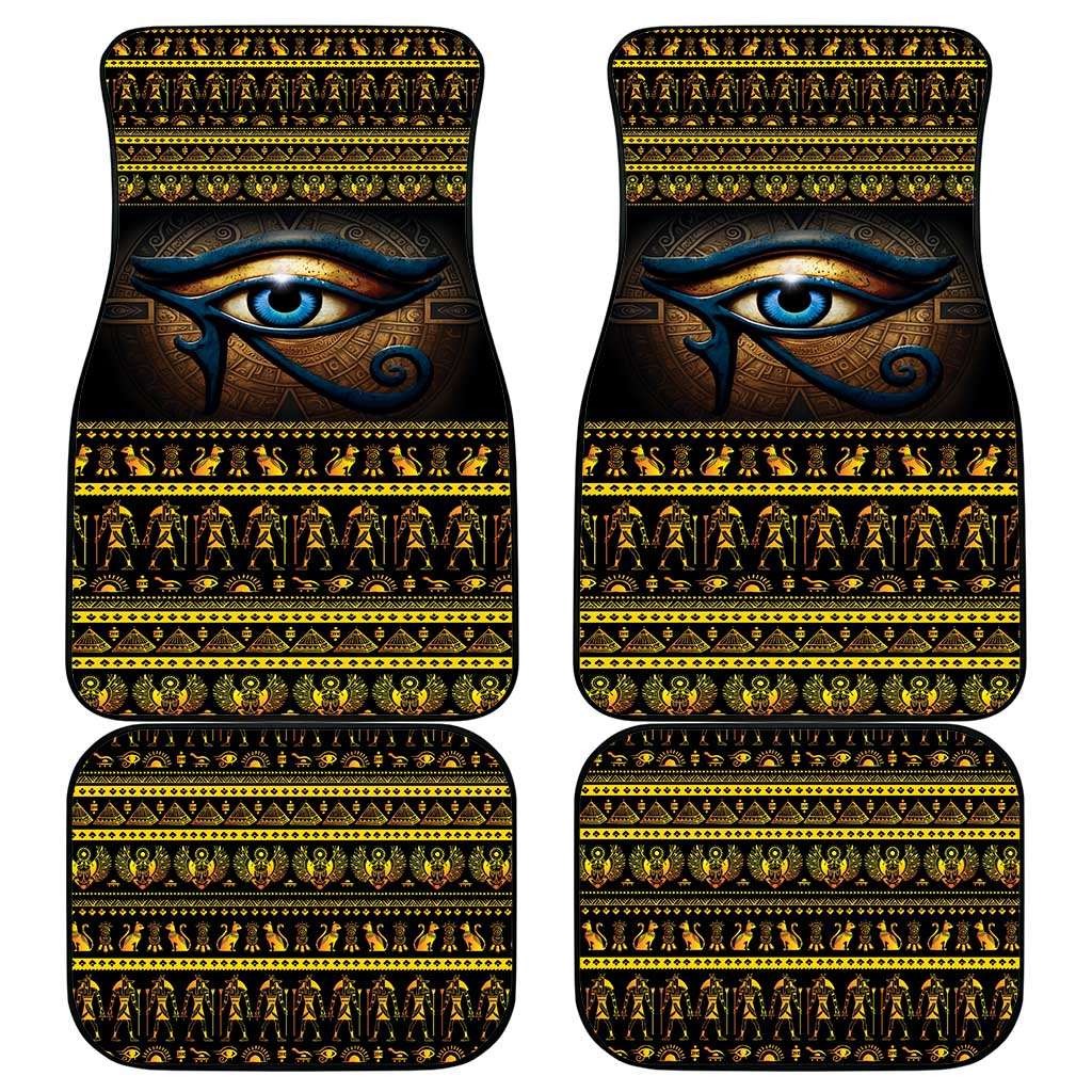 Ancient Egypt Eye Of Ra Car Mats Sun To The Egyptians