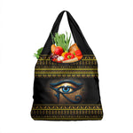 Ancient Egypt Eye Of Ra Grocery Bag Sun To The Egyptians