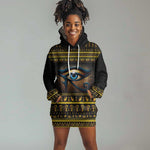 Ancient Egypt Eye Of Ra Hoodie Dress Sun To The Egyptians