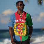 Personalised Eritrea Hawaiian Shirt Eritrean Map Mix African Pattern Simple Style