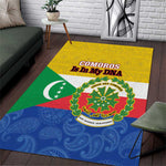 Afro Paisley Udzima wa Komori Area Rug Comoros Is In My DNA