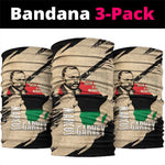 Marcus Garvey Day Neck Gaiter UNIA Flag Mix African Map LT14