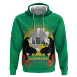 Afro Gabon Independence Day Hoodie Memorial Leon Mba Monument - African Pride