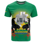 Afro Gabon Independence Day T shirt Memorial Leon Mba Monument - African Pride