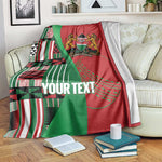 Custom Kenya Cricket Blanket Simbas African Kente - African Pride