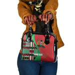 Custom Kenya Cricket Shoulder Handbag Simbas African Kente - African Pride