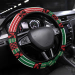 Kenya Cricket Steering Wheel Cover Simbas African Kente - African Pride