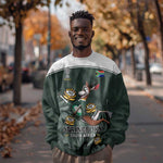Custom South Africa Rugby Sweatshirt Springboks 4th Champions World Cup Proud Bokke