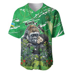 Personalized Rwanda Kwita Izina 2025 Baseball Jersey Gorilla Naming Day - African Pride