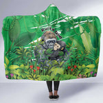 Rwanda Kwita Izina 2025 Hooded Blanket Gorilla Naming Day - African Pride
