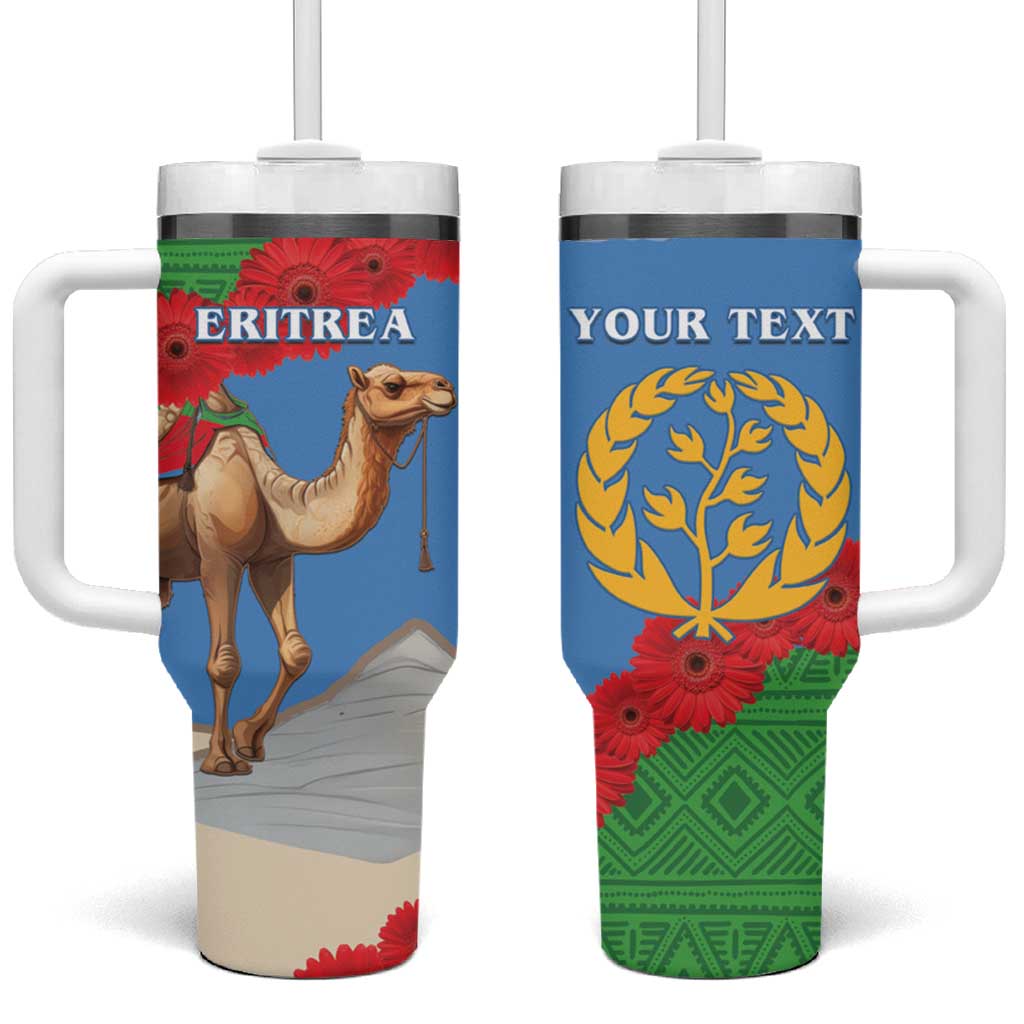 Personalised Eritrea Arabian Camel Summer Maxi Dress Gerbera Flower - Flag Color LT15 main image 0