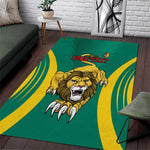 Custom Afro Cameroun Football Area Rug Go Les Lions Indomptables