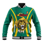 Custom Afro Cameroun Football Baseball Jacket Go Les Lions Indomptables