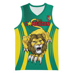 Custom Afro Cameroun Football Basketball Jersey Go Les Lions Indomptables - African Pride