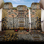 Wild Animal Skins Back Car Seat Cover African Tribal Pattern