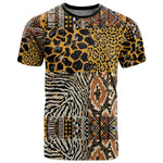 Wild Animal Skins T shirt African Tribal Pattern